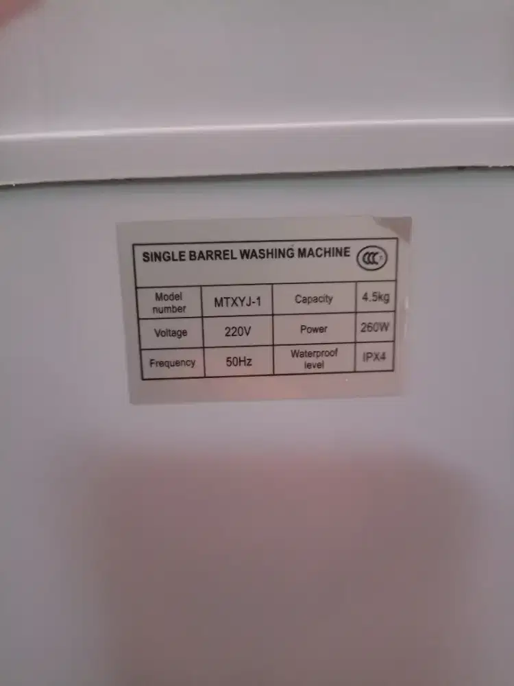 Mesin cuci mini