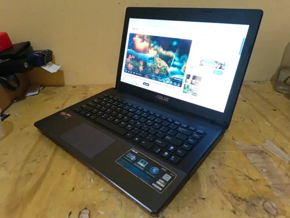 Laptop Asus X45U Amd E2-1800 Ram 4Gb Hdd 320Gb Ssd 128Gb
