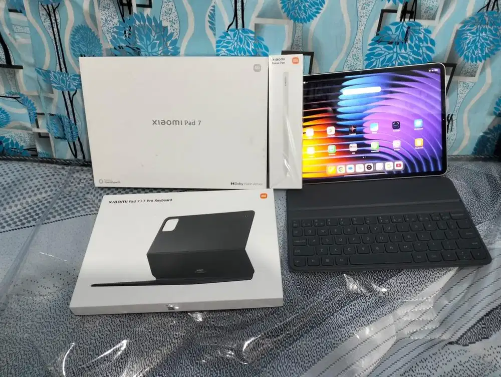 Xiaomi pad 7 8/256 gb full set pena sama keyboard