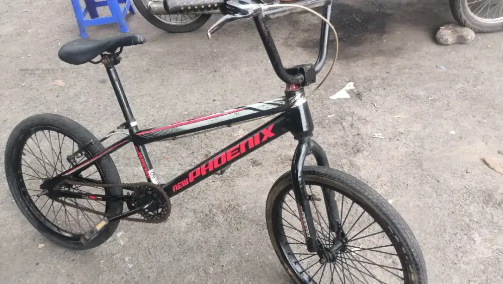 Sepeda BMX Phoenix uk20 rem pakem ban tebal semua