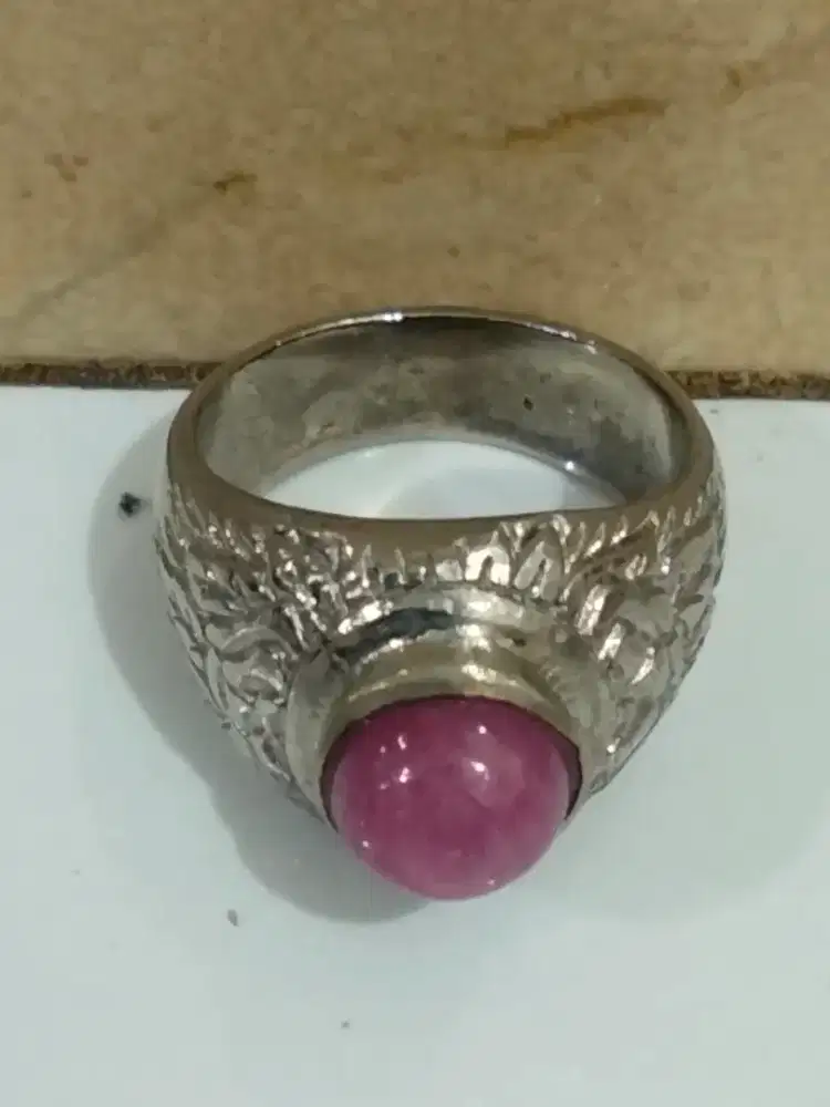 Cincin Ruby natural