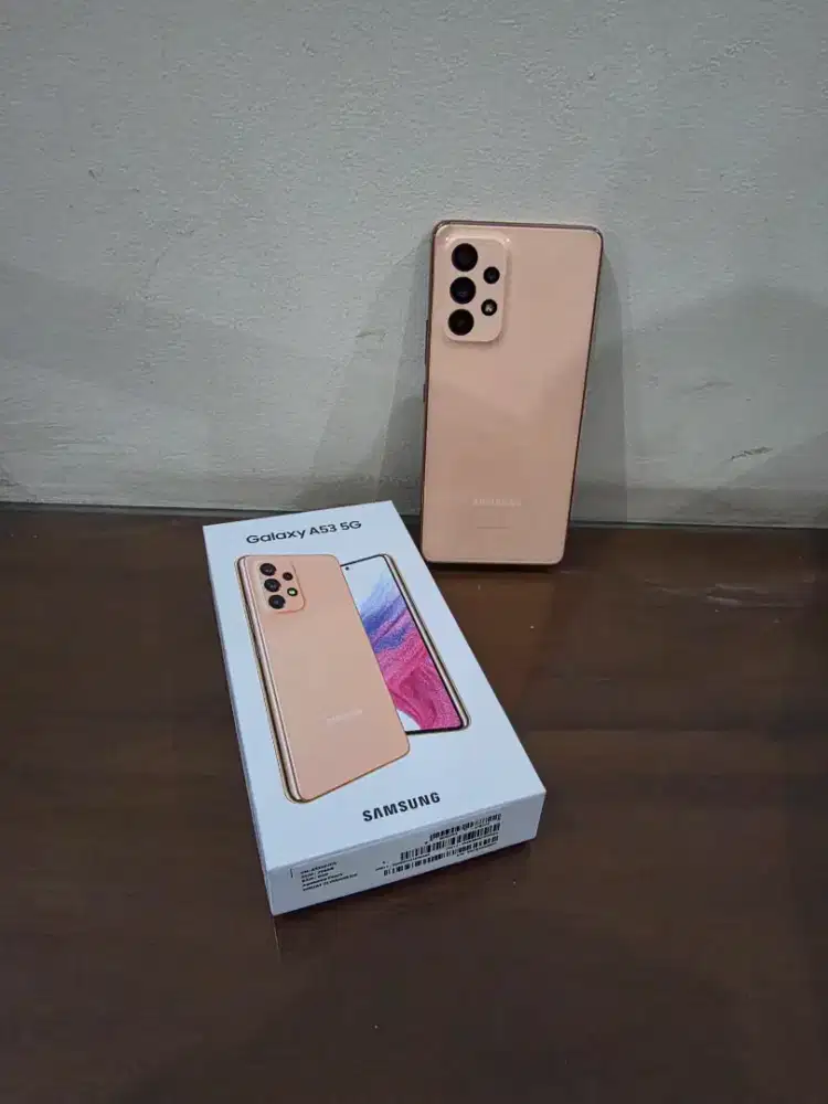​Samsung A53 5G 8/256GB - Awesome Peach Mulus! Spek Gahar Harga Hemat