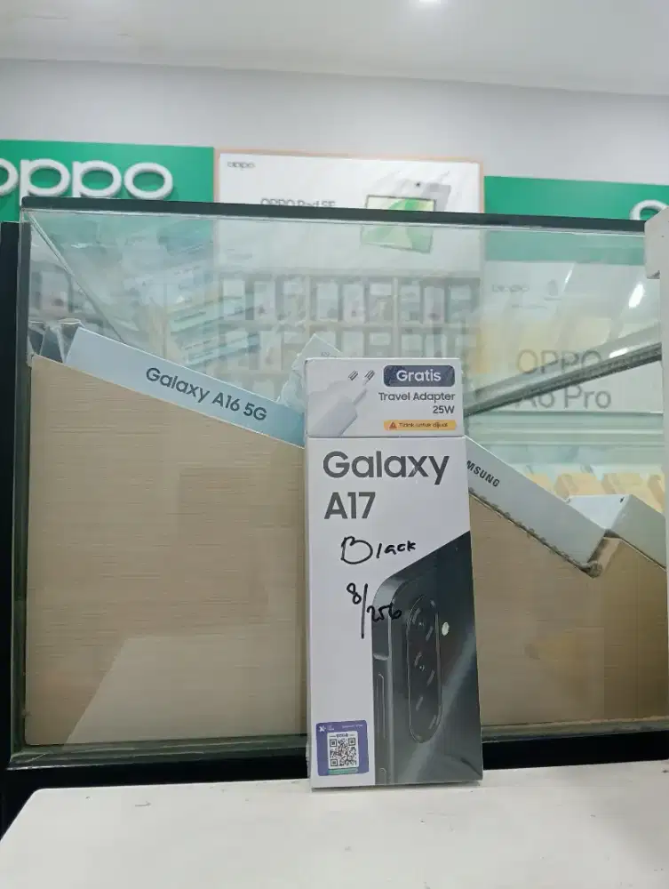 SAMSUNG A17 8/256 NEW MURAH QR GADGET