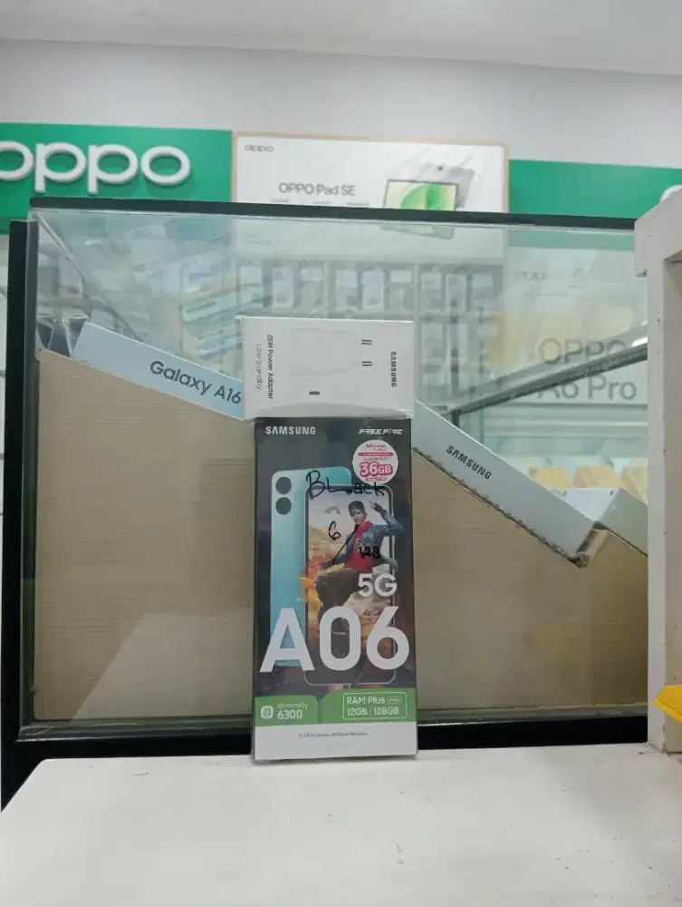 SAMSUNG A06 5G 6/128 NEW MURAH QR GADGET