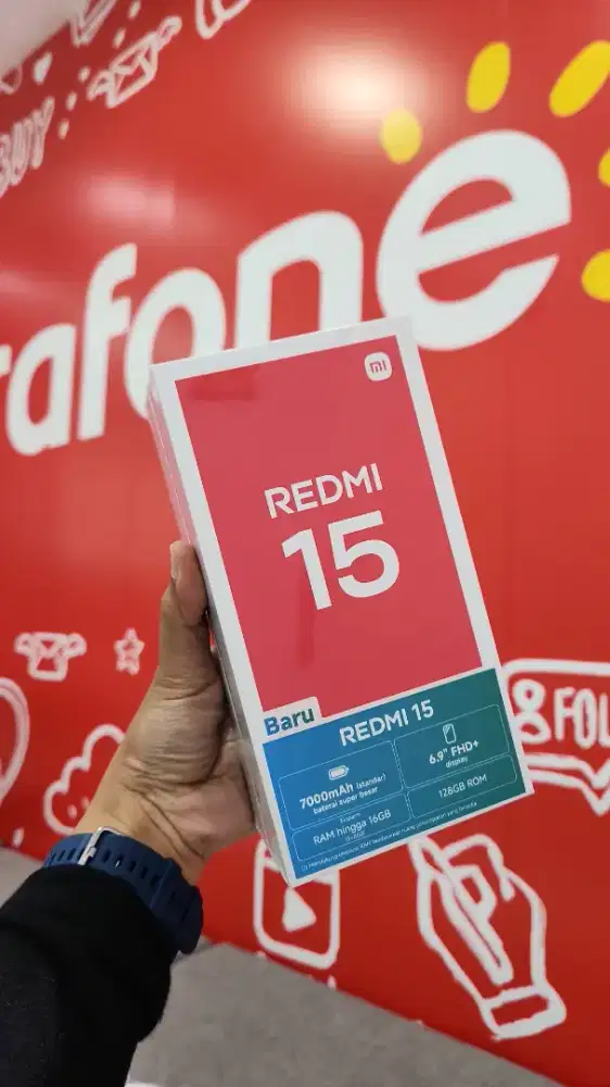 Redmi 15 batrai 7000mAh