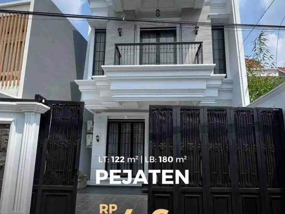 rumah baru siap huni american classic pasar minggu shm