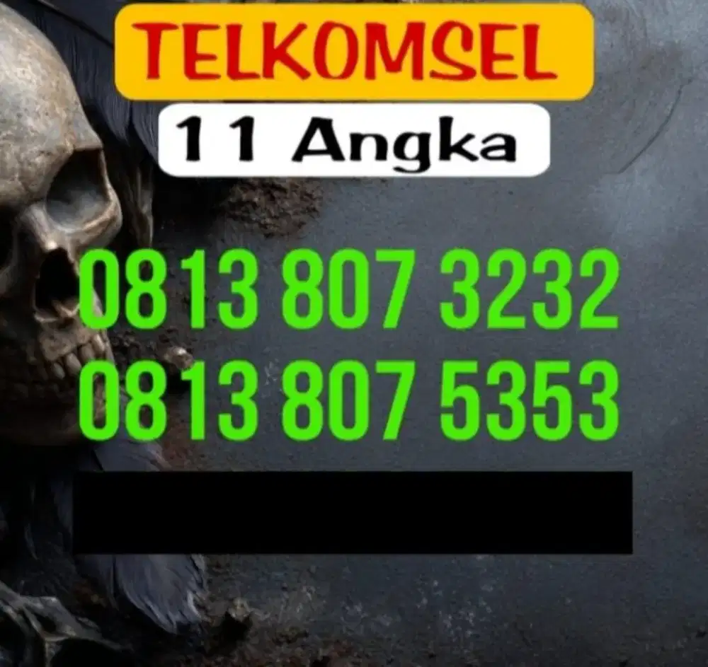 Kartu simpati 11 angka cantik