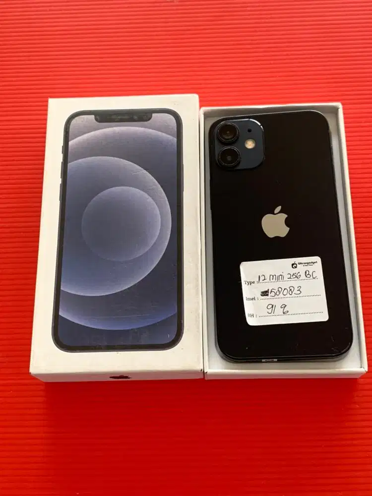 IPHONE 12 MINI 256GB BEACUKAI TERDAFTAR
