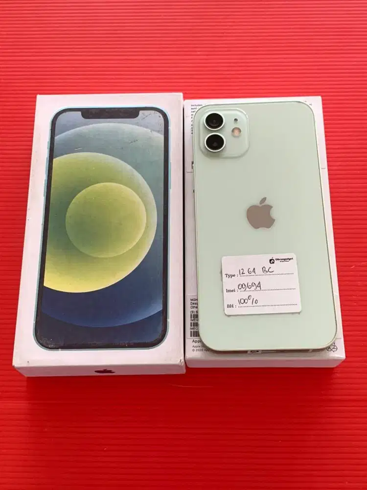 IPHONE 12 64GB BEACUKAI TERDAFTAR