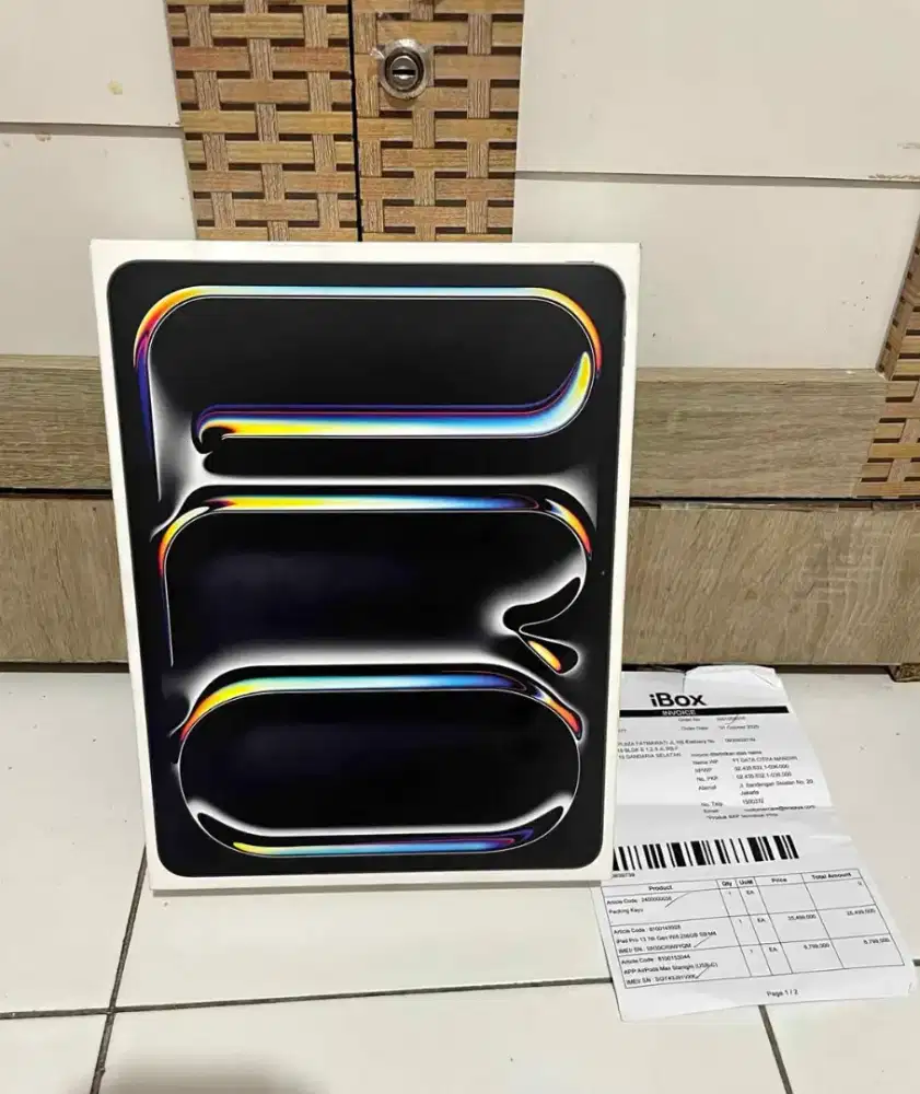 Ipad Pro M4 13 inch 256gb iBox NEW BNIB