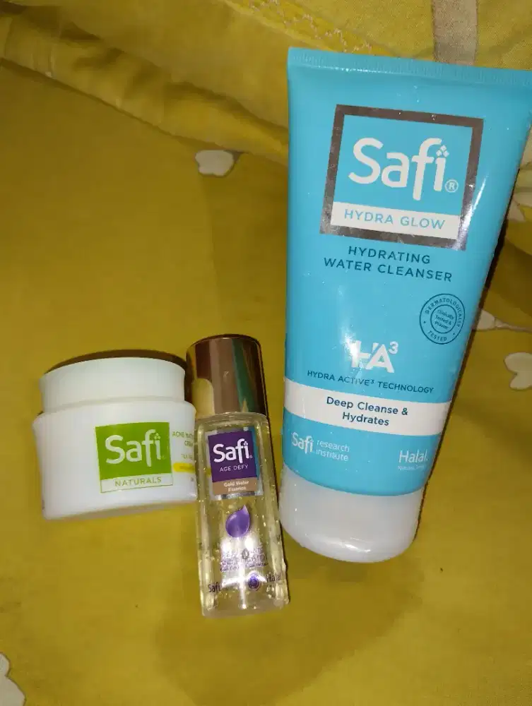 paket skincare safi satu paket dapat semua