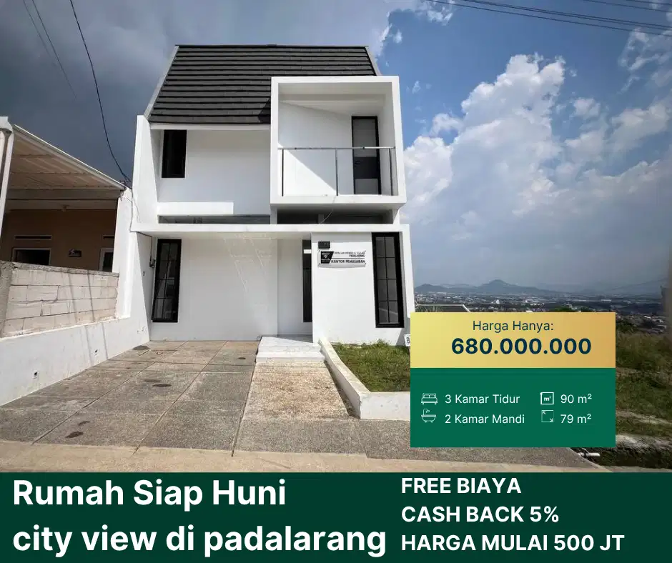 Rumah siap huni di padalarang 5 menit saja ke KCIC dan gerbang tol