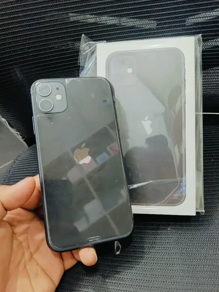 iPhone 11 64 iBox black ori mulus fullset