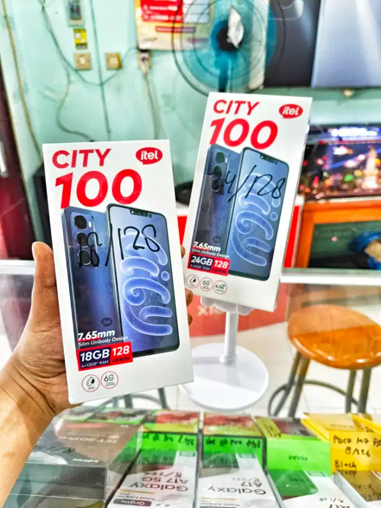 ITEL CITY 100 8/128 NEW SEGEL PROMO TERMURAH GARANSI RESMI 1 TAHUN