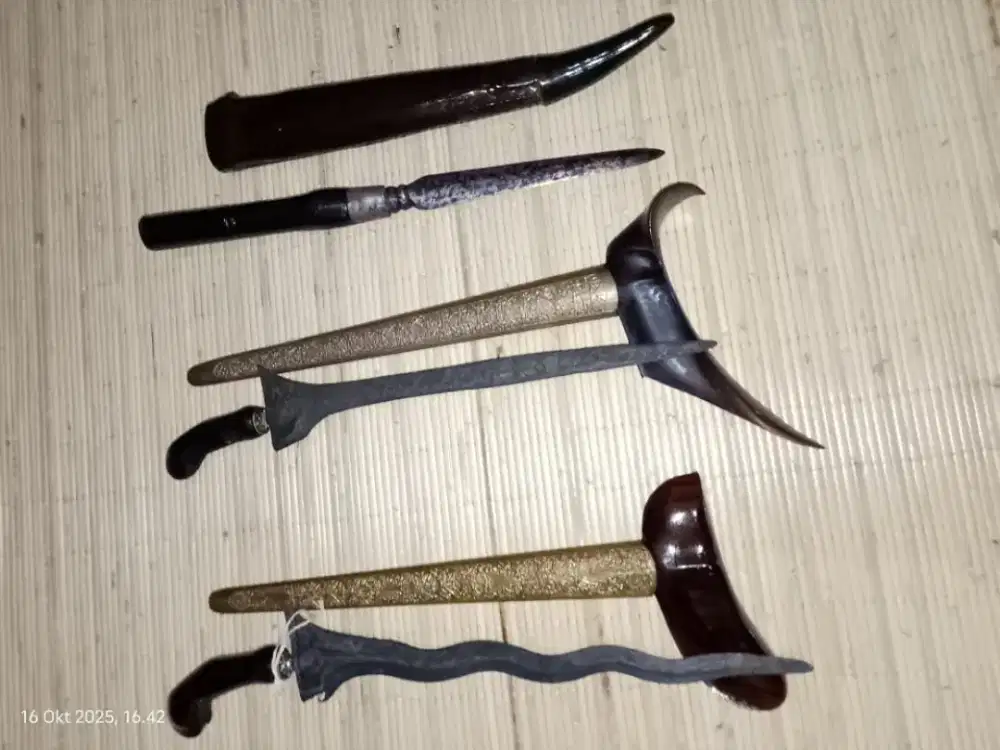 Di alih rawatkan pusaka peninggalan ortu