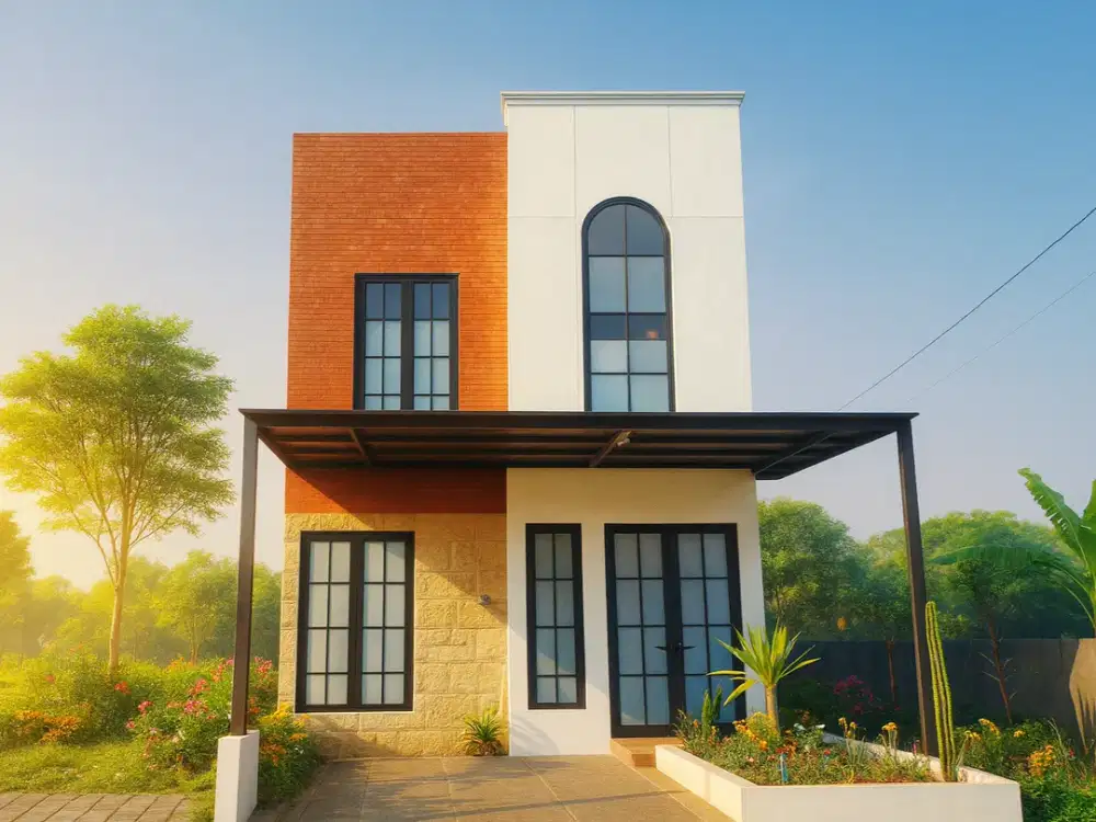 Rumah 2 Lantai di Malang dengan Udara Sejuk & View Pegunungan yang Menenangkan