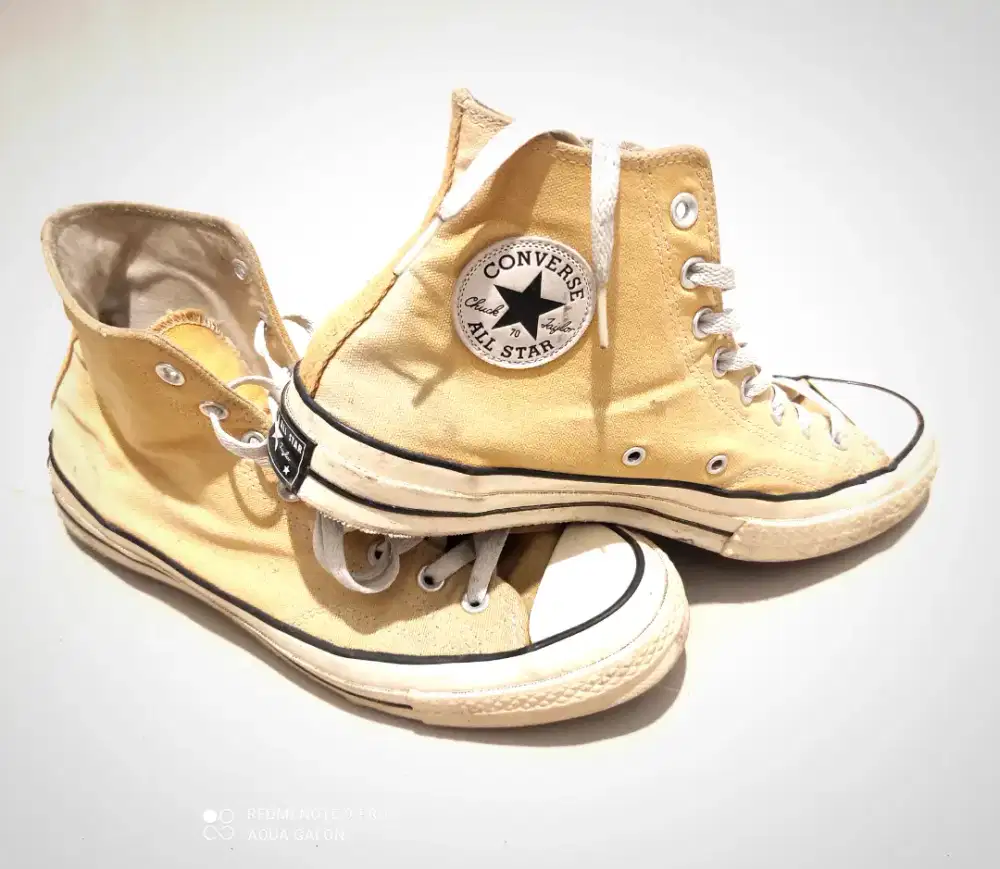 Converse chuck taylor 70s sunflower kuning