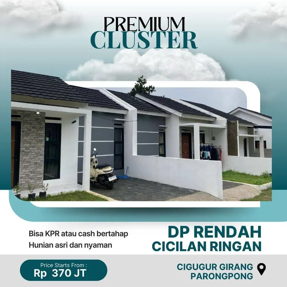 Beli Rumah Baru dibawah Rp500jt dengan cicilan rendah dan dp ringan?