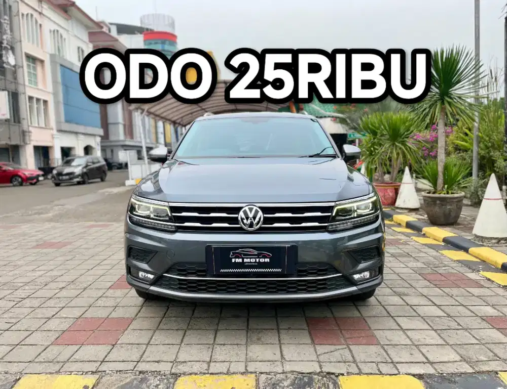 VW VolksWagen Tiguan Allspace 2020 AT 1.4, Odo 25Ribu, Pajak Panjang