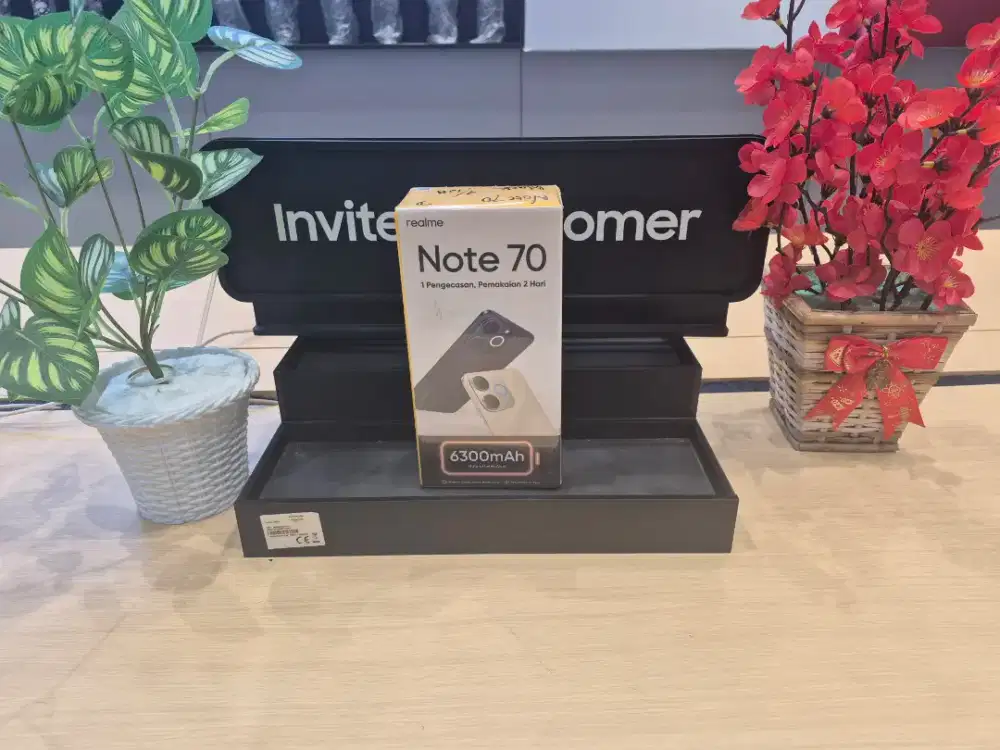 REALME NOTE 70 RAM 4/64 BARU