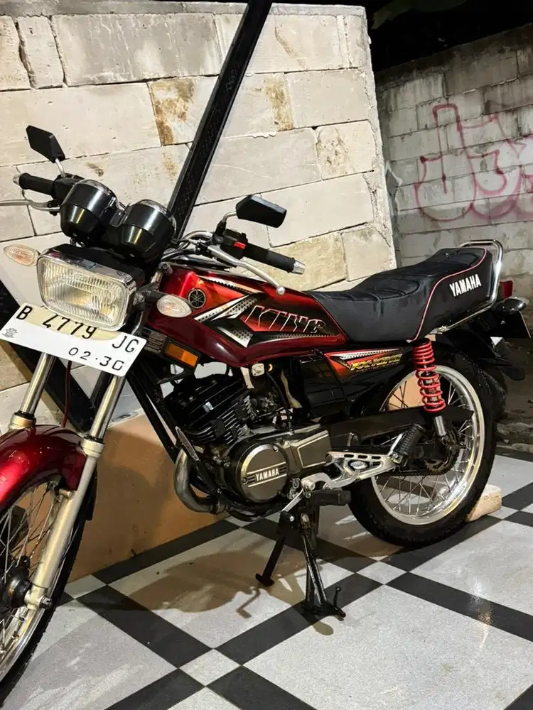 DIJUAL BUTUH MENDESAK YAMAHA RXKING 1994 MERAH SURAT LENGKAP PAJAK ON