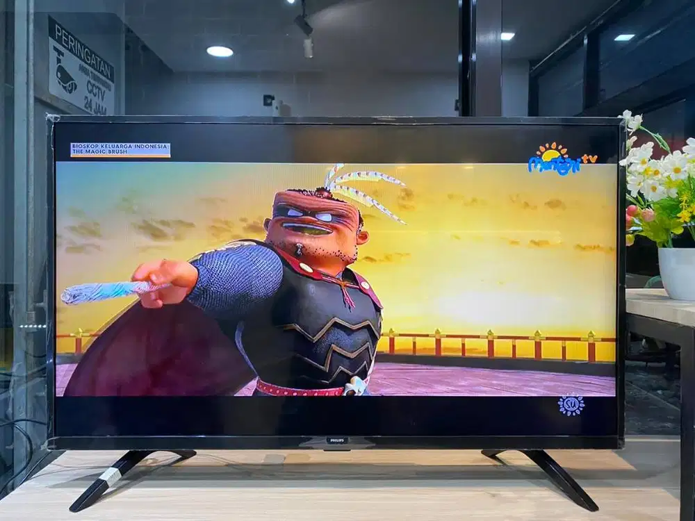 TV LED Philips 40” Digital tv - Layar Jernih, Siap Pakai