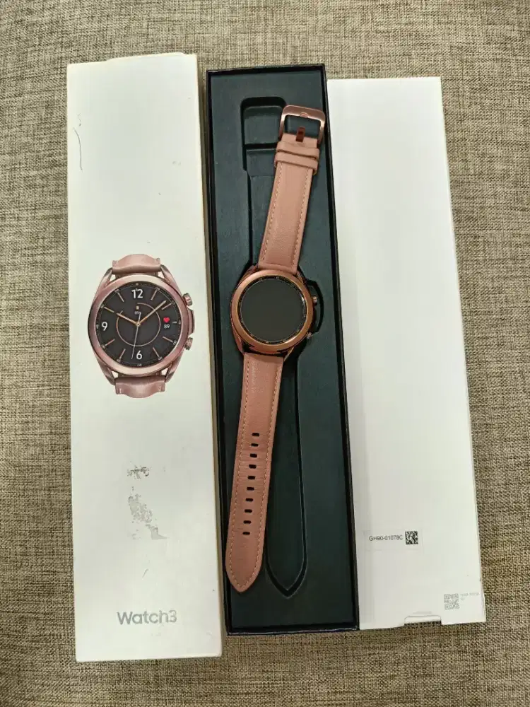 Samsung watch 3 41mm normal mulus lengkap