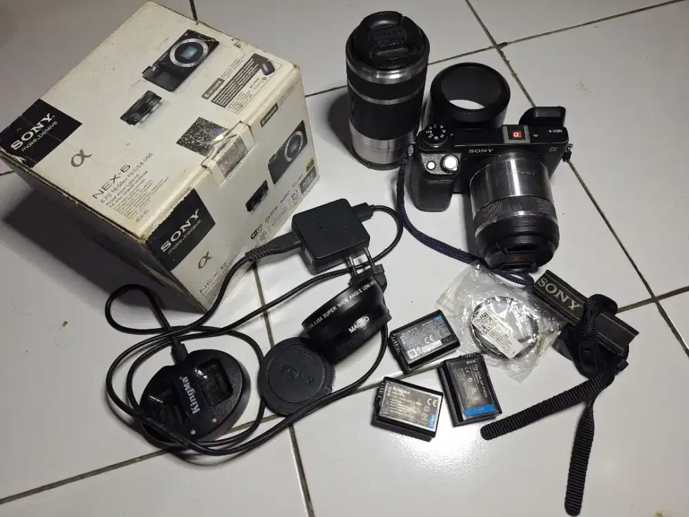 Mirrorless Sony Nex-6