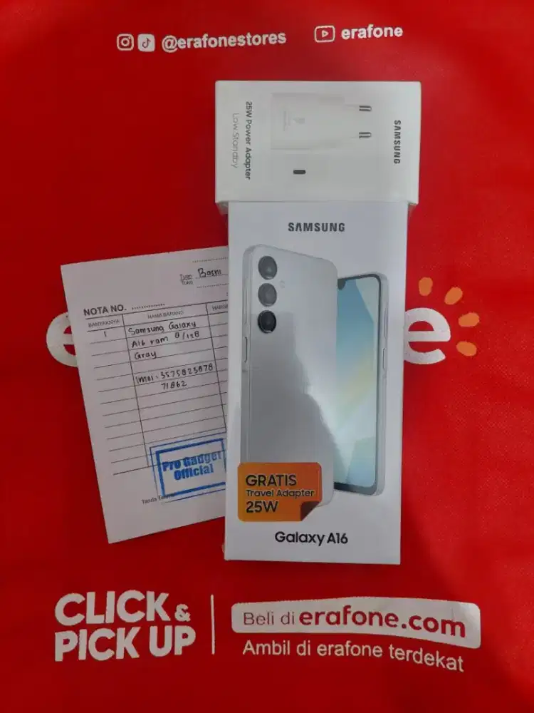 SAMSUNG A16 4G 8/128 NEW SEGEL RESMI