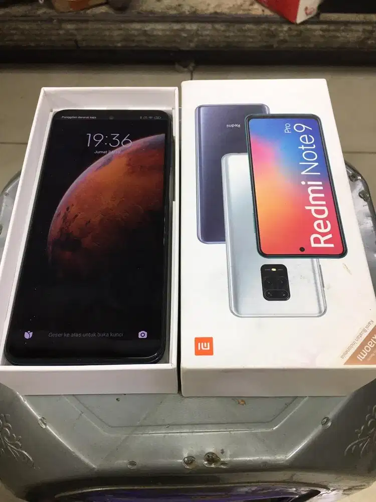 Dijual redmi not 9 pro 6/64 llengjap