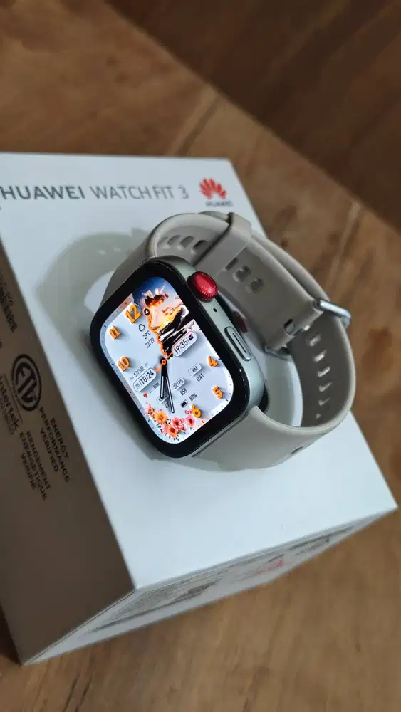 Huawei watch fit 3 bekas resmi/ white