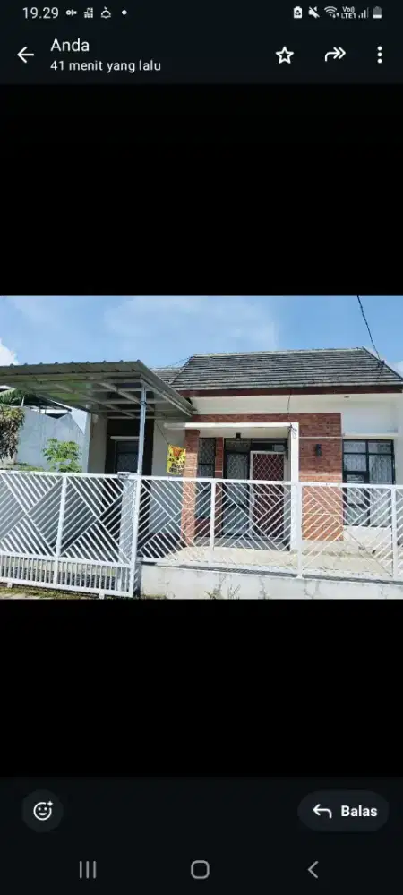 Jual cepat rumah  semi vila