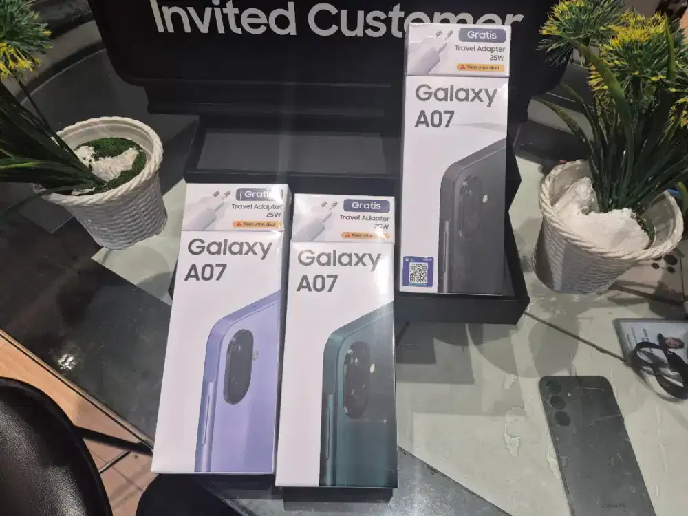 SAMSUNG A07 RAM 4/64 BARU