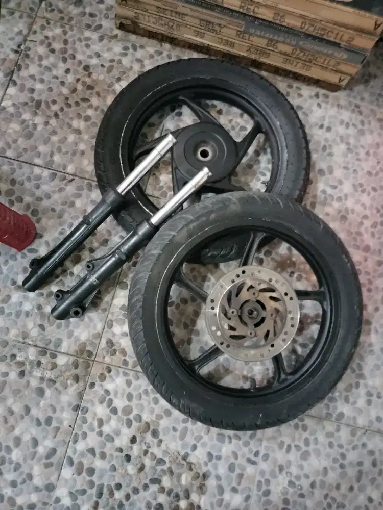 Velg & shock ori vario 110 normal g ad kendala