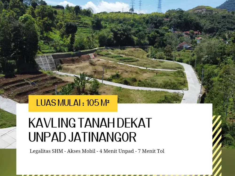 tanah dekat unpad jatinangor