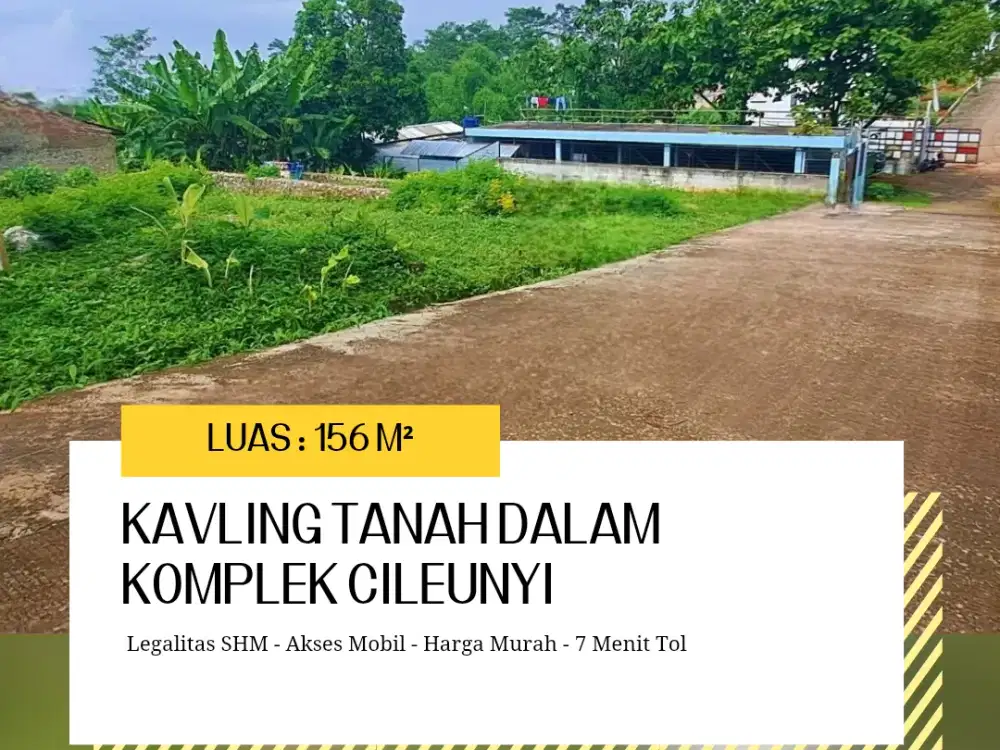 tanah murah cileunyi komplek dpr
