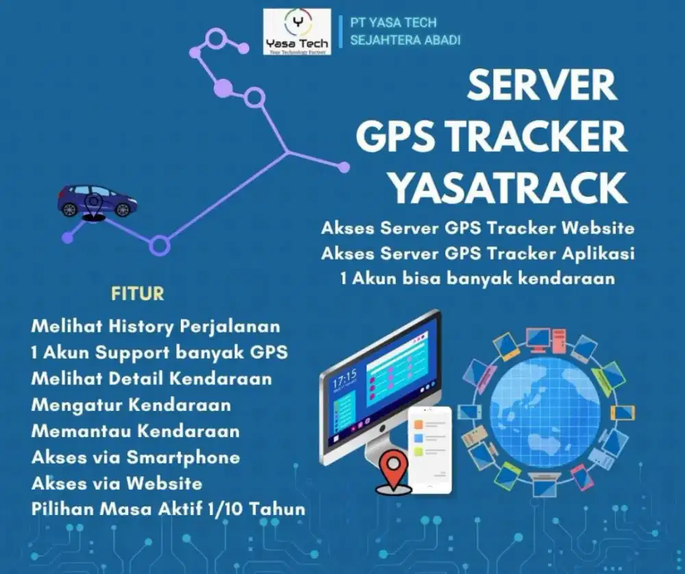 GPS Tracker Jasa dan Pasang