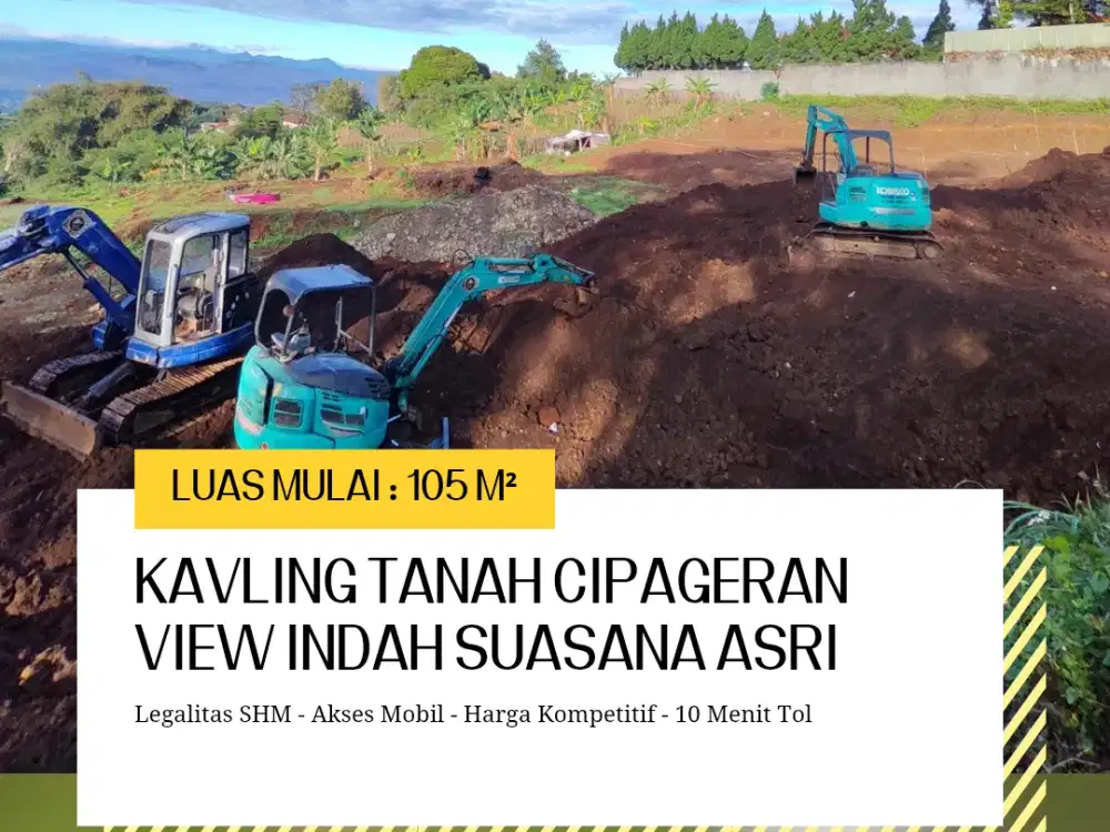 Tanah Murah Cimahi Mutiara Kolmas View Indah