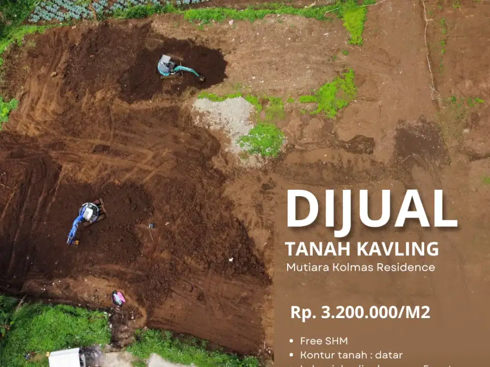 KAVLING GREEN LIVING CIMAHI! Hunian Asri Mutiara Kolmas, SHM Aman