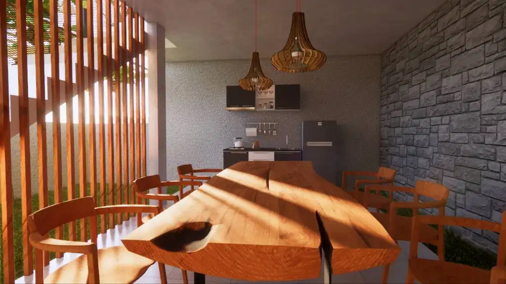 Villa modern tanpa repot cari penyewa dan maintenance di sayap dago
