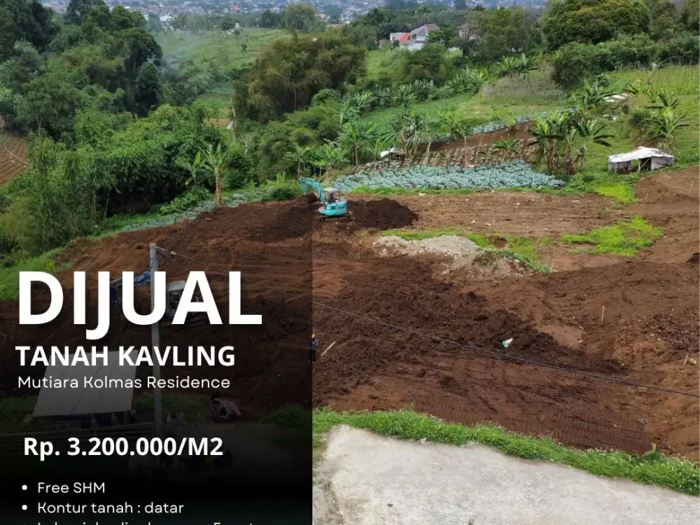 Tanah Cluster Cipageran Terbaik: Kontur Datar, Dekat Kawasan Wisata Kuliner