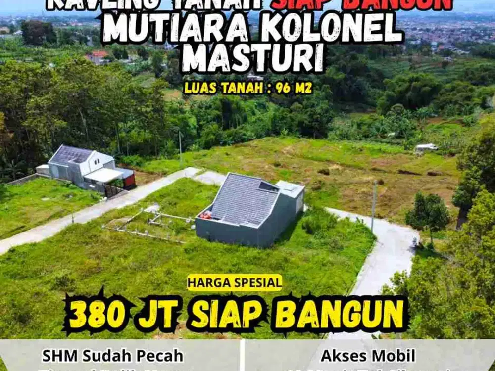 Tanah Murah Siap Bangun Cimahi