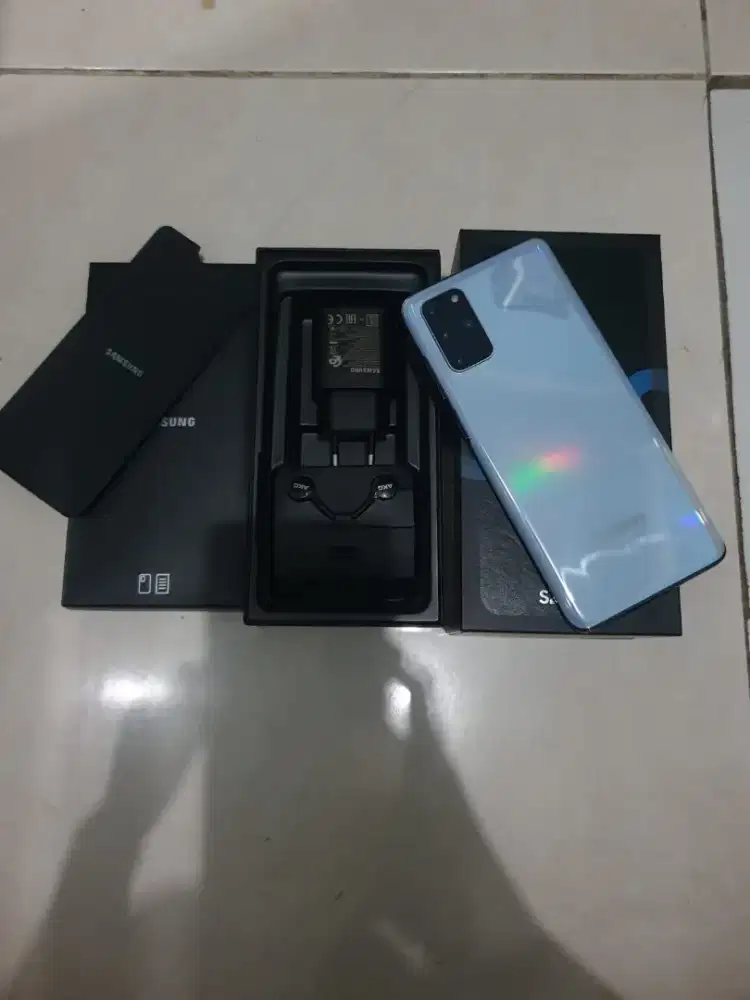 Samsung S20 plus 8/128 GB Sein resmi Fullset no minus