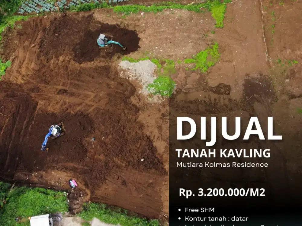 Mutiara Kolmas: Kavling Prime Free SHM, Siap Bangun, Standar Perumahan Eksklusif