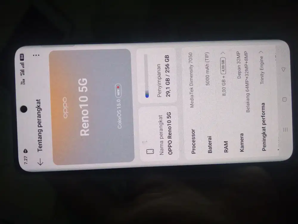 Oppo Reno 10 5G 8+4/256 like new