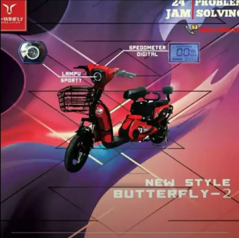 Sepeda Listrik UWINFLY BF2