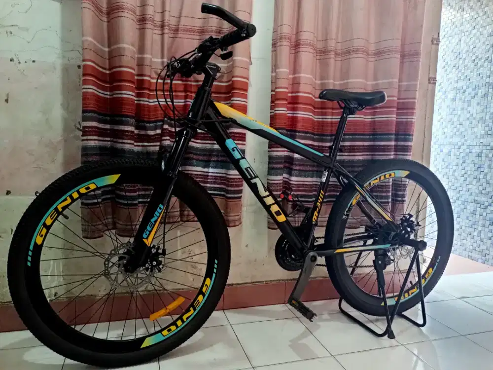 Sepeda MTB/Gunung,27.5,Mulus,24 Speed,Normal,Siap gowes,Bonus Asesoris