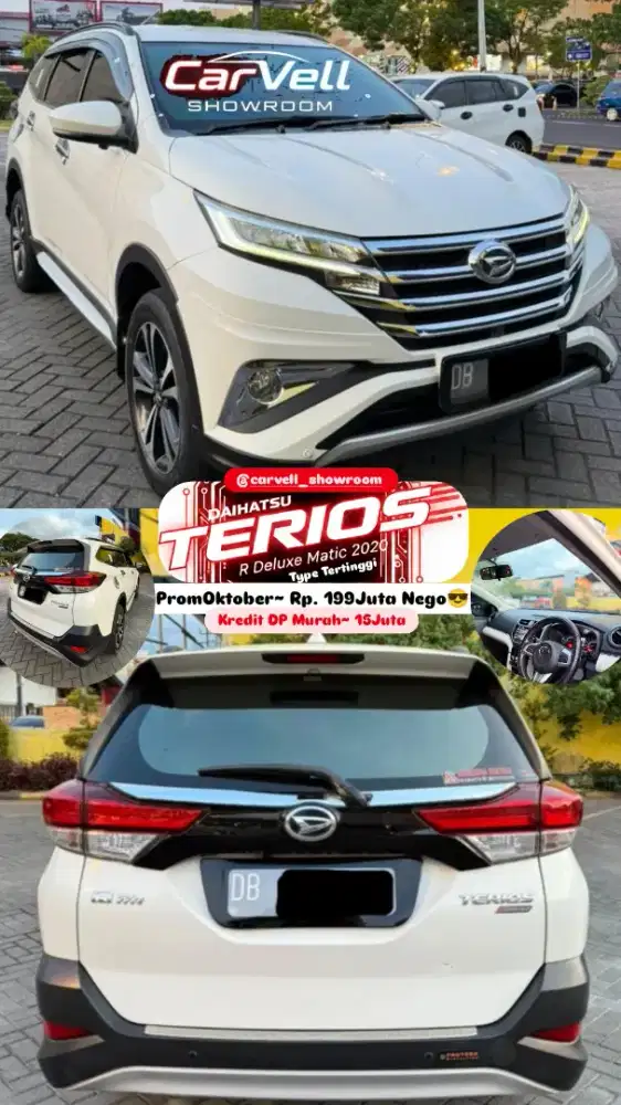 Daihatsu TERIOS R Deluxe
      Matic 2020 (Type Tertinggi)