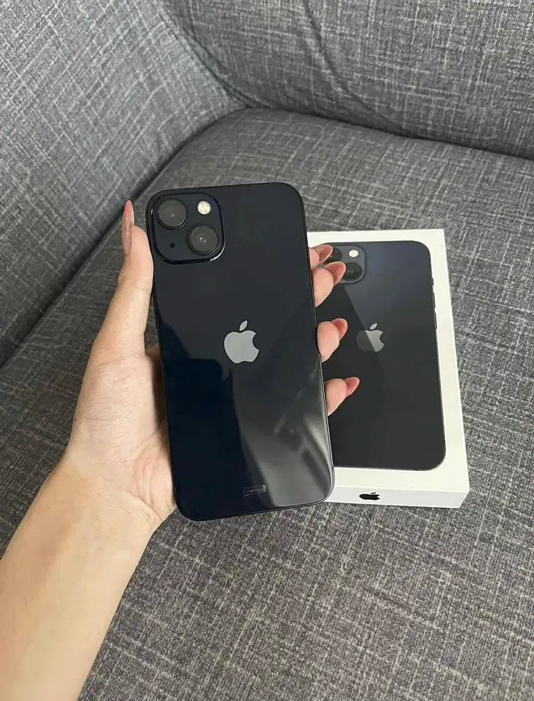 iPhone 13 128gb Midnight Garansi Resmi iBox Blibli Fullset Nominus