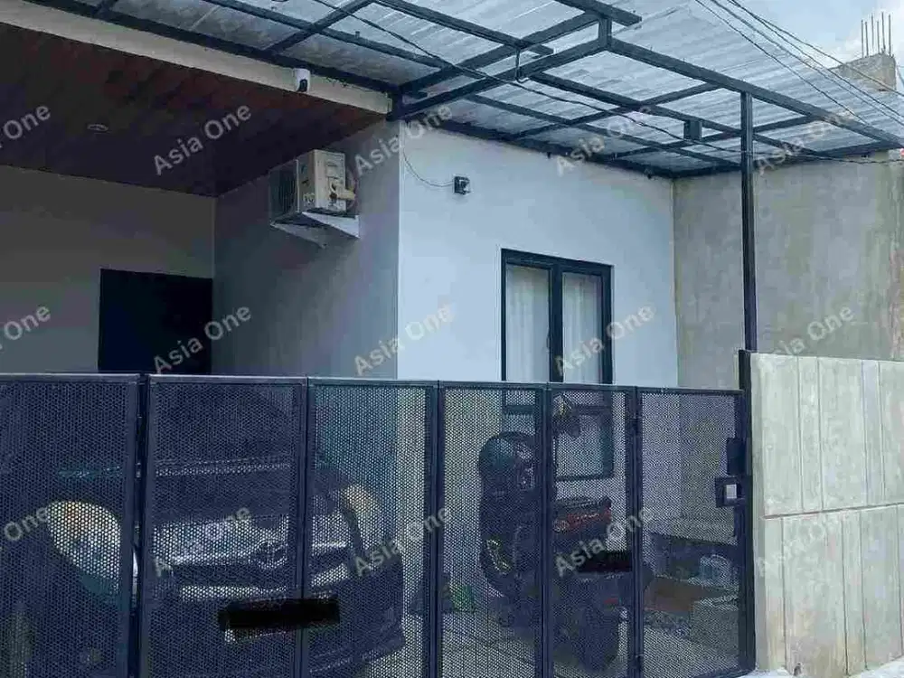 Rumah Murah Tdk Banjir Konsep Industrial di Pondok Surya Mandala, Bekasi